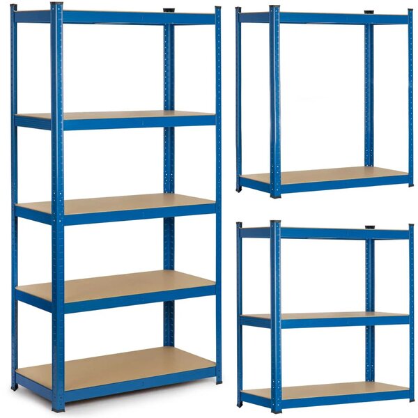 Metalna polica za odlaganje 180 x 90 x 30 cm Humberg 4845