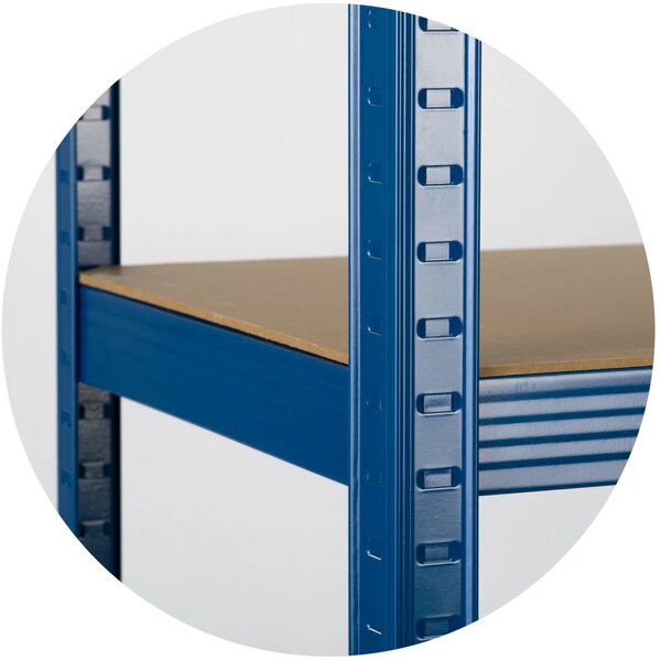 Metalna polica za odlaganje 180 x 90 x 30 cm Humberg 4845