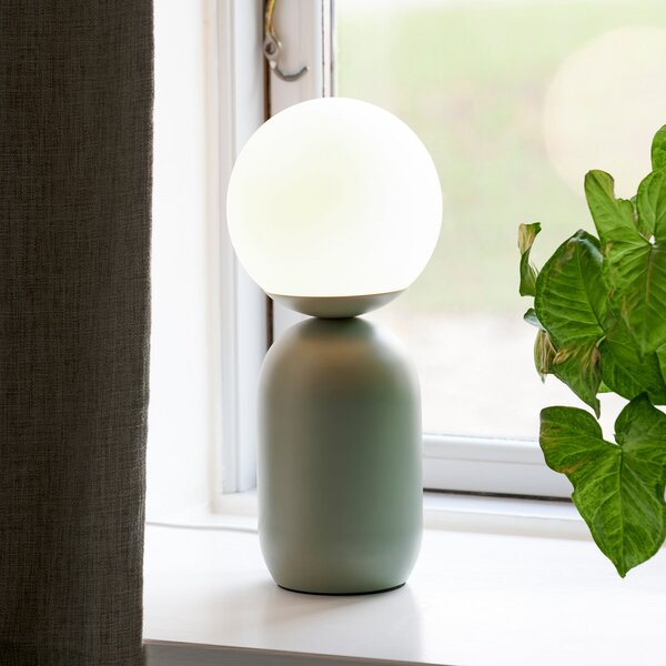 Stolne Lampa Nordlux, Notti, Zelena, Dnevna soba, Metal, Skandinavski