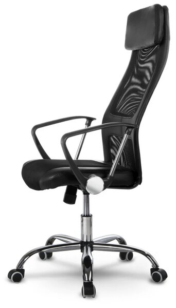 Moderna, visoka uredska stolica Sofotel Rio, crna