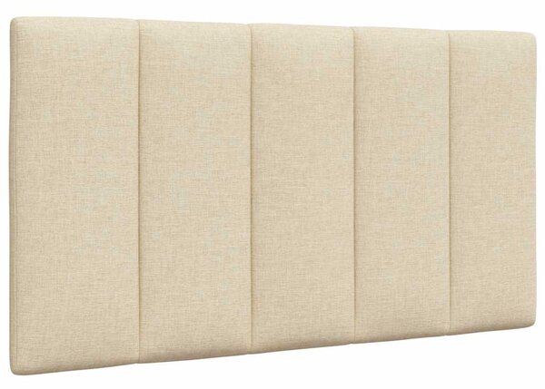 Krevet s madracem Hanko krem 80 x 200 cm od tkanine - Krema / 80 x 200 cm
