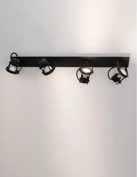 SALVA REFLEKTOR GU10 IP20/CRNA 4X NL9155103