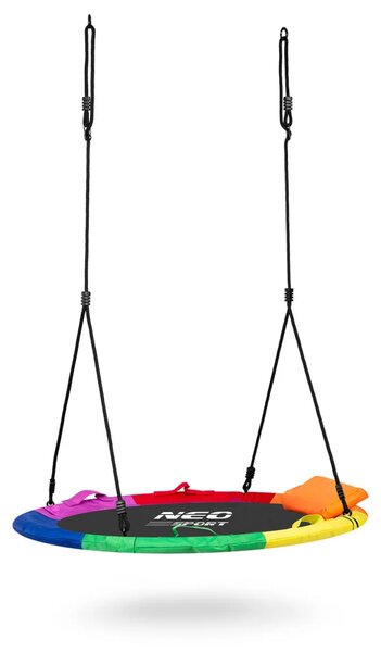 Dječja ljuljačka Neo-Sport Swingo ptičje gnijezdo, Ø 100 cm, crvena, var. 1085