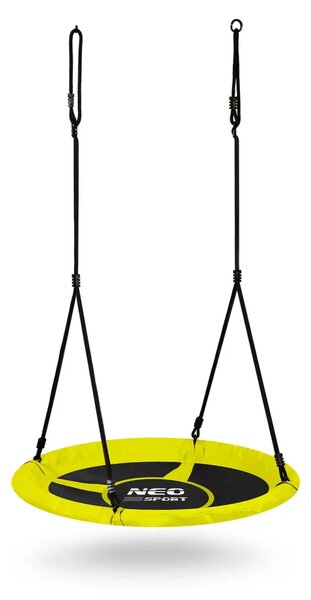 Dječja ljuljačka Neo-Sport Swingo ptičje gnijezdo, Ø 100 cm, crvena
