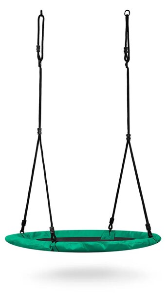 Dječja ljuljačka Neo-Sport Swingo ptičje gnijezdo, Ø 110 cm, zelena