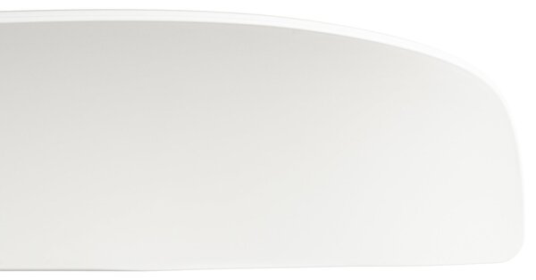 Novri LED stropni ventilator, bijeli, Ø 132 cm, CCT, tih - Lucande Lucande, Novri, Bijela, Dnevna soba, Plastika, Moderan