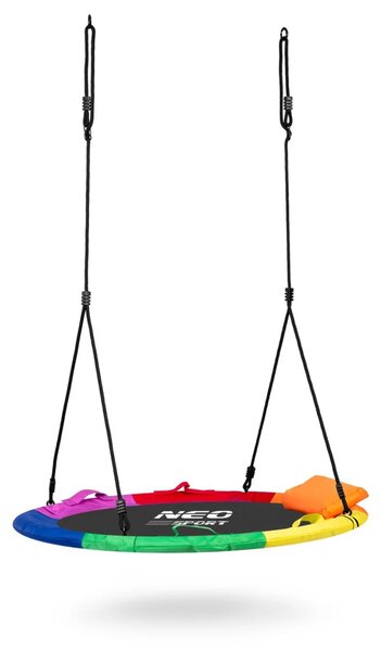Dječja ljuljačka Swingo XXL ptičje gnijezdo, višebojna, Ø 120 cm