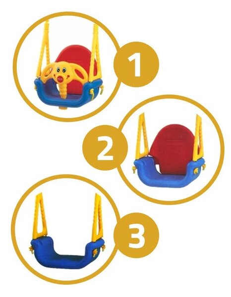 3-u-1 sigurnosna ljuljačka Jumbo Elephant 101