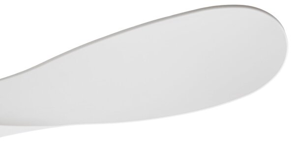 Solenus stropni ventilator, mat bijela, 3 lopatice, tih - Lucande Lucande, Solenus, Bijela, Dnevna soba, Plastika, Moderan