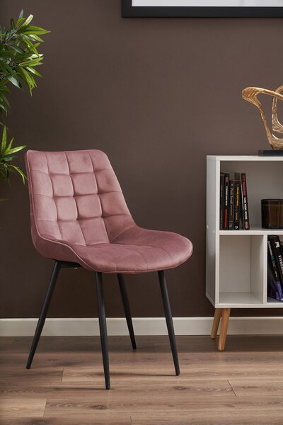 INLEA Blagovaonska stolica 4 kom ARDEN - rose gold