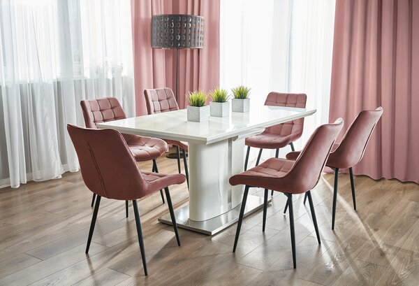 INLEA Blagovaonska stolica 4 kom ARDEN - rose gold