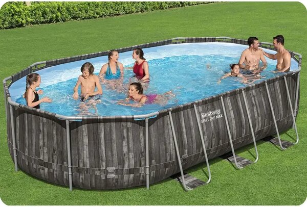 Bazen s okvirom 610 x 366 x 122 cm 12-u-1 Bestway 5611R