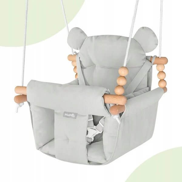 Dječja ljuljačka 3u1 - Baby swing grey