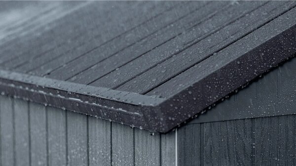 Vrtna kućica Darwin 6x8 - Dark grey