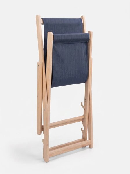 Sklopiva drvena ležaljka Relax - Navy blue