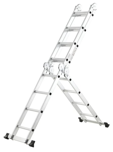 Aluminijske ljestve s platformom 4x4