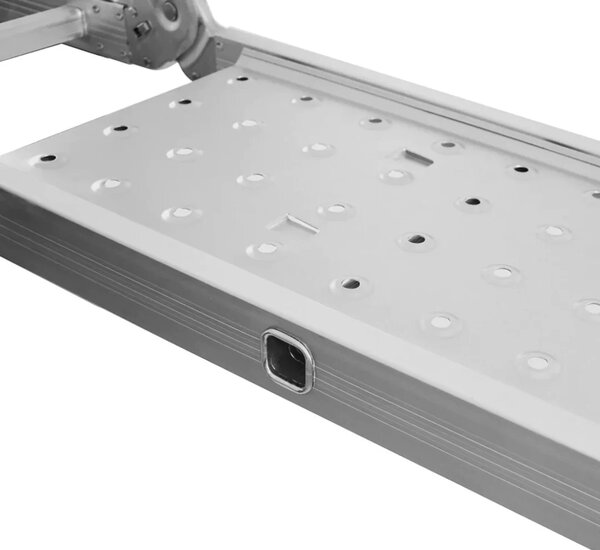 Aluminijske ljestve s platformom 4x3