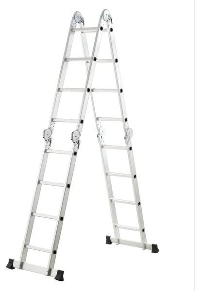 Aluminijske ljestve s platformom 4x4