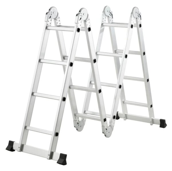 Aluminijske ljestve s platformom 4x4