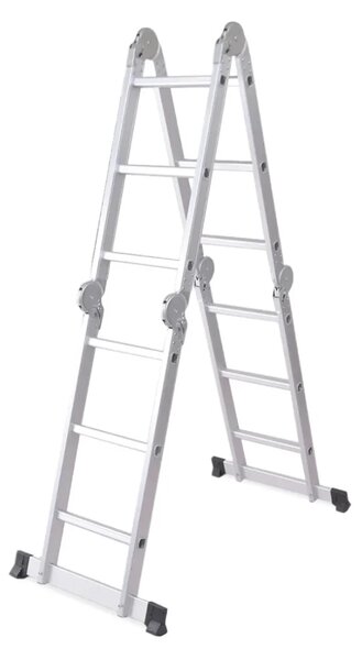 Aluminijske ljestve s platformom 4x3