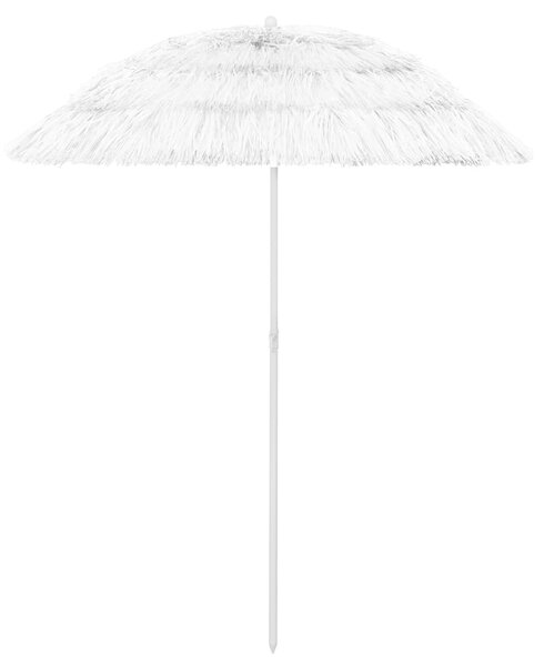 Suncobran za plažu Hawaii bijeli 180 cm - Bijela / 180 cm