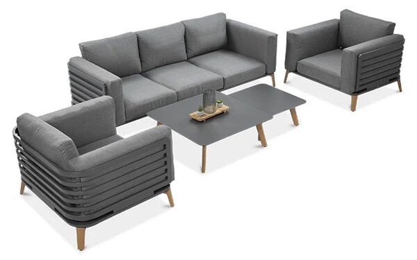Vrtna garnitura radisson caffe set dark