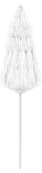 Suncobran za plažu Hawaii bijeli 180 cm - Bijela / 180 cm