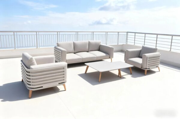 Vrtna garnitura radisson caffe set beige