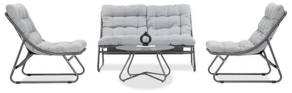 Vrtna garnitura Vista caffe light grey