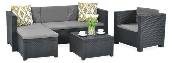 Vrtna garnitura Manhattan graphite