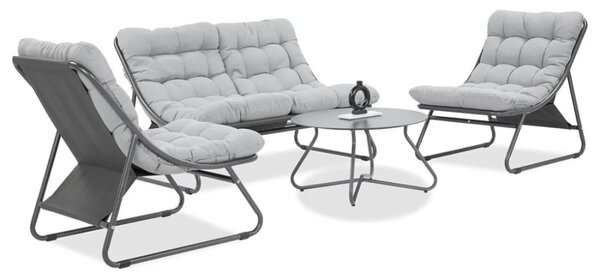Vrtna garnitura Vista caffe light grey