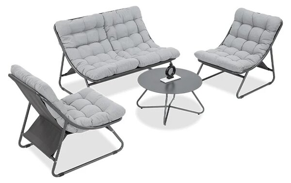 Vrtna garnitura Vista caffe light grey