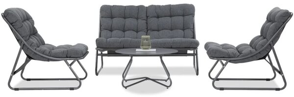 Vrtna garnitura Vista caffe dark grey
