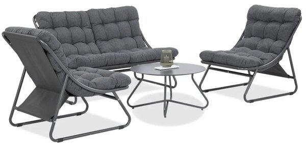 Vrtna garnitura Vista caffe dark grey