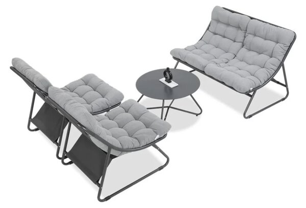 Vrtna garnitura Vista caffe light grey