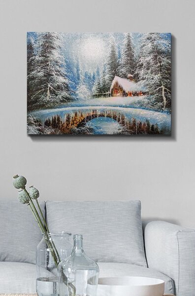 XMAS Zidna dekoracija slika, višebojno