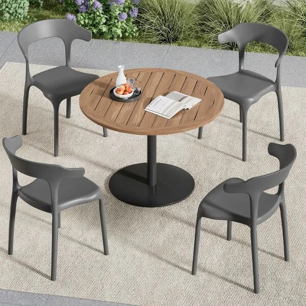 Vrtna stolica Dalma - Dark grey