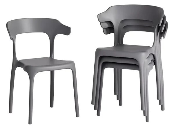 Vrtna stolica Dalma - Dark grey