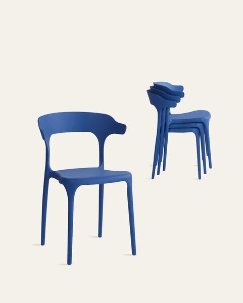 Vrtna stolica Dalma - Cobalt blue