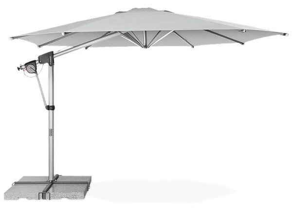 Veliki vrtni suncobran - Doppler 400 grey