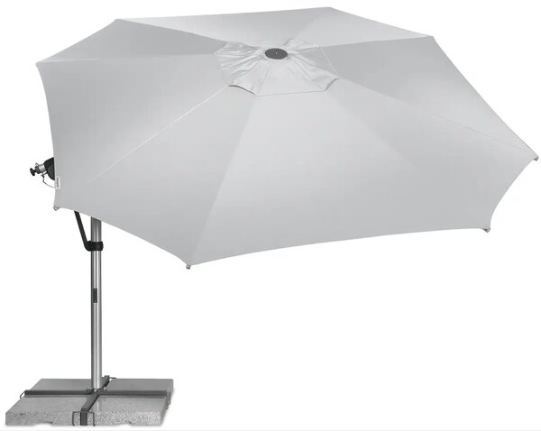 Veliki vrtni suncobran - Doppler 400 grey