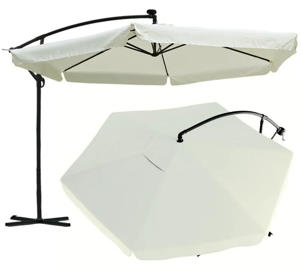 Vrtni suncobran s rasvjetom - 350cm Sunny Days