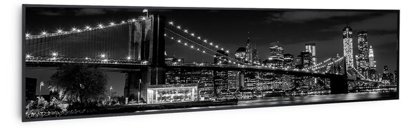 Klarstein Wonderwall Air Art Smart, infracrveni grijač, most, 120 x 30 cm, 350 W