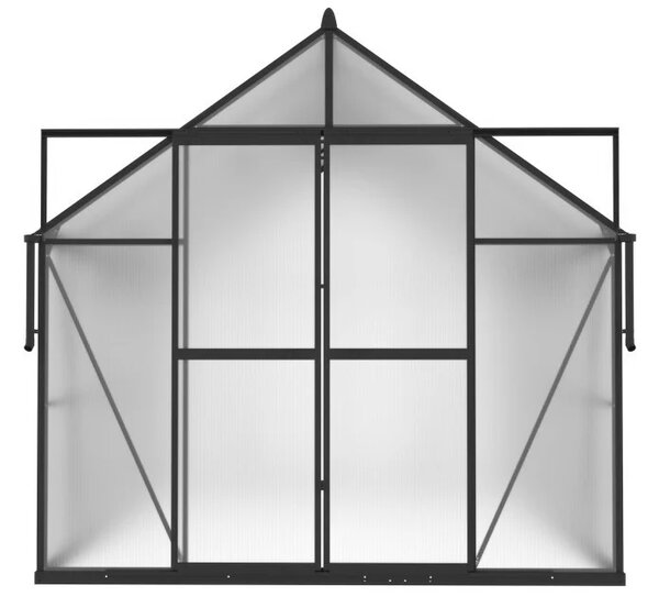 Staklenik polikarbonatni 244x370cm crni - Cultivo