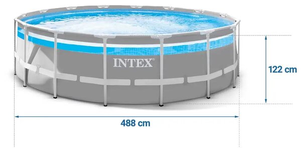 Vrtni bazen s okvirom 488 x 122 cm 18-u-1 INTEX 26730
