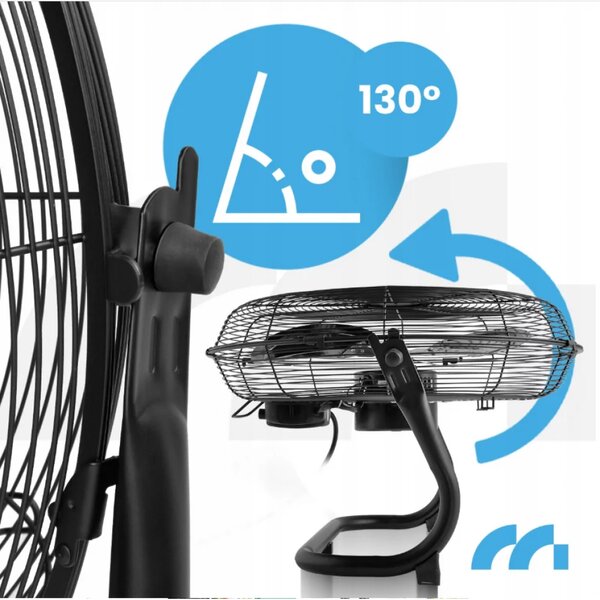 Ventilator - Maltec industrial black