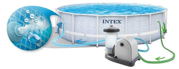 Bazen s okvirom 488 x 122 cm 21 u 1 INTEX 26746