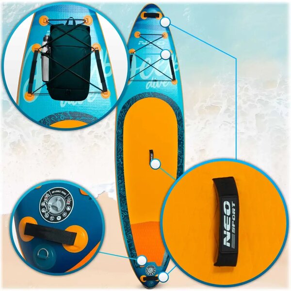 SUP daska Aquasurf 320 x 84 x 15 cm Neo-Sport 170204