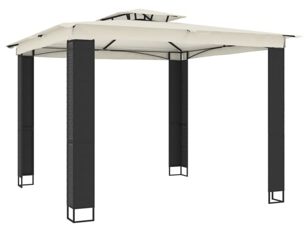 Sjenica s dvostrukim krovom krem 2,94 x 2,94 čelična - Krema / 2.94 x 2.94 m