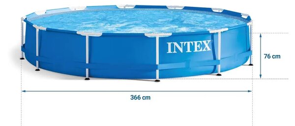 Bazen s okvirom 366 x 76 cm 16 u 1 INTEX 28212